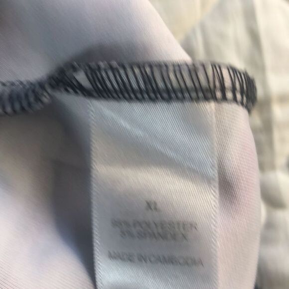 Vibrant and Bold Colorful abstract stripe skirt, stretchy flattering comfy plus - Picture 6 of 9